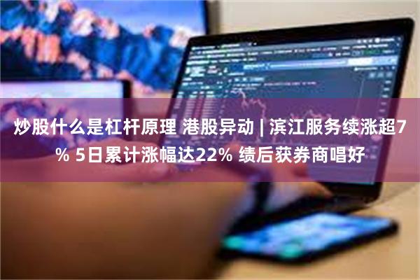 炒股什么是杠杆原理 港股异动 | 滨江服务续涨超7% 5日累计涨幅达22% 绩后获券商唱好