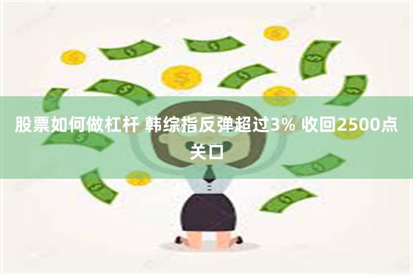 股票如何做杠杆 韩综指反弹超过3% 收回2500点关口