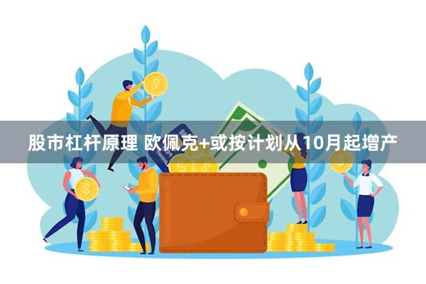 股市杠杆原理 欧佩克+或按计划从10月起增产