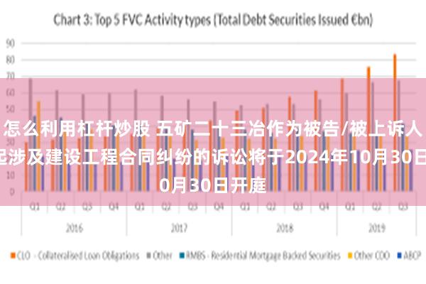 怎么利用杠杆炒股 五矿二十三冶作为被告/被上诉人的1起涉及建设工程合同纠纷的诉讼将于2024年10月30日开庭